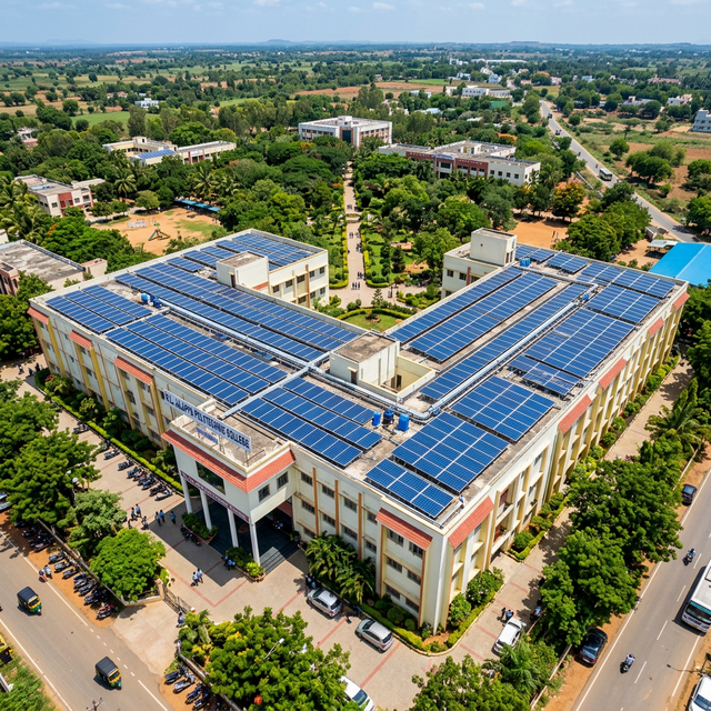 RL Jalappa Polytechnic Doddaballapur 70 kW Solar Installation